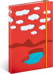 Notes Ice Surfers w twardej oprawie