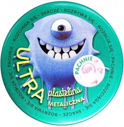 Pachnąca ultra plastelina niebieska metaliczna guma do żucia 128 g