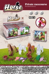 Zabawka konik z grzebieniem i akcesoriami, zestaw