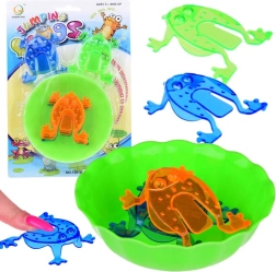 gra zręcznościowa skaczące żabki z miską