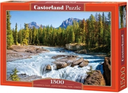 Puzzle 1500 elementów Rzeka Athabasca Park Narodowy Jasper