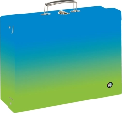 Kuferek A4 OXY Ombre Niebiesko-zielony