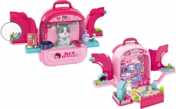 Szpital dla pupili w plecaku dla kotów