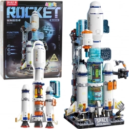 klocki rakieta kosmiczna i stacja kosmiczna, 815 elementów