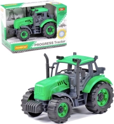Traktor z napędem ciernym Polesie Progress zielony