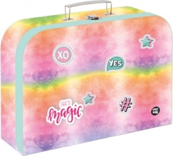 Dziecięca walizeczka laminowana Magic 34 cm