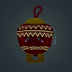 Świąteczna pluszowa dekoracja – różowa elfka Bibbi