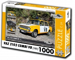 Puzzle RETRO-AUTA Vaz 2102 Combi VB 1000 elementów