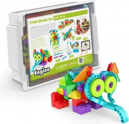 engino stem qboidz zestaw startowy – 1238 elementów