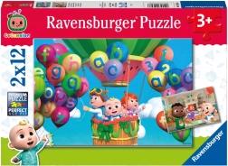 Ravensburger puzzle Cocomelon 2×12 elementów