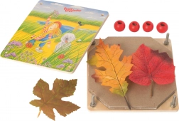 Drewniana prasa do roślin Peggy Diggledey