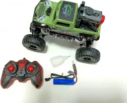 RC auto Rock Shark zielone