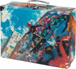 Baagl składany szkolny kuferek Skatepark