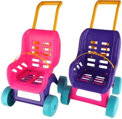 Teddies wózek dla lalek Buggy Sport różowo‑fioletowy