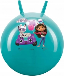 Piłka do skakania z uchwytami GABIN KOCI DOMEK