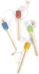 Mała drewniana gra złap piłeczkę small foot