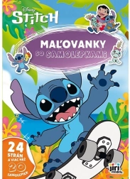 Kolorowanka z naklejkami Lilo & Stitch A4