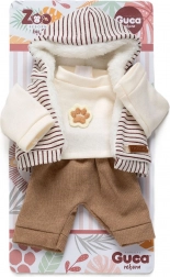 Ubranko dla małpki Reborn 32 cm – zestaw 3‑częściowy