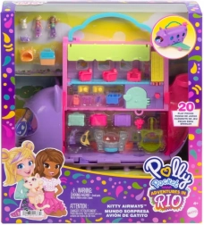 Polly Pocket Samolot Kocich Przygód