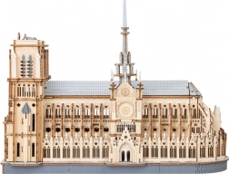 Rowood 3D drewniane puzzle katedra NOTRE-DAME, 330 elementów