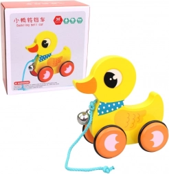 Drewniane ciągane kaczuszka