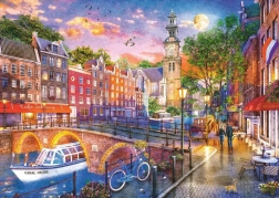 Puzzle Amsterdam 1000 elementów od Ravensburger