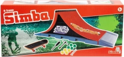 mini fingerboard z rampą X-Treme od SIMBA