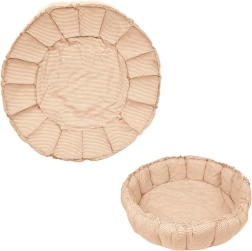 Play&Go Coco Bloom gniazdko niemowlęce – Brązowe paski