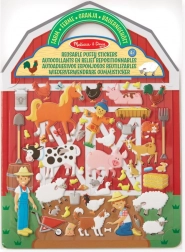 Wypukłe wielokrotne naklejki - Farma