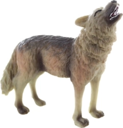 Plastowa figurka wilka 9 cm