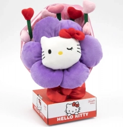 Hello Kitty pluszowa zabawka z bukietem 30 cm