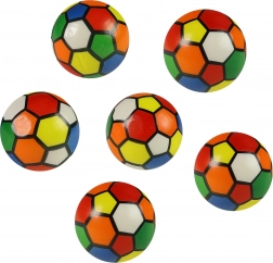 Kolorowa piankowa piłeczka 6 cm