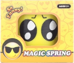 Plastowa sprężynka ze smajlikiem