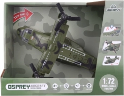 Wojskowy samolot na baterie ze światłami i dźwiękami