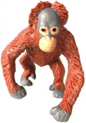 Figurka młodego orangutana 6,5 cm