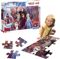 Podłogowe puzzle Kraina Lodu 2 Clementoni 40 elementów