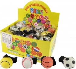 Skacząca piłeczka z gumką