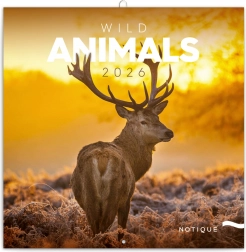 Kalendarz z notatkami Dzikie zwierzęta 2026