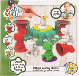 Zestaw do tworzenia gipsowych figurek Dino DeLuxe