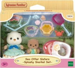 Sylvanian Families siostry wydr morskich na wakacjach