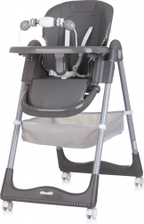 Krzesełko do karmienia First Spoon w szarym kolorze