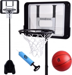 Samodzielna tablica do koszykówki z regulowanym stojakiem 2,7 m