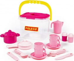 Zestaw do herbaty dla czterech osób w pudełku