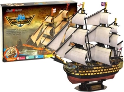 3D puzzle okręt HMS VICTORY – historyczny żaglowiec