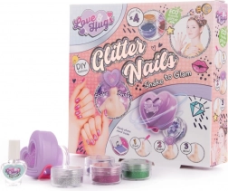 Zestaw błyszczących paznokci Love and Hugs