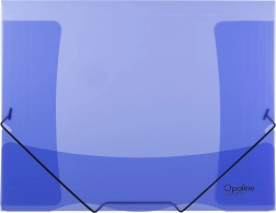 Teczka z gumką Opaline niebieska A4