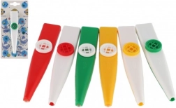 Plastowe kazoo 12 cm – 4 kolory