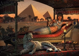 Magnolia puzzle kolacja przy piramidach 1000 elementów