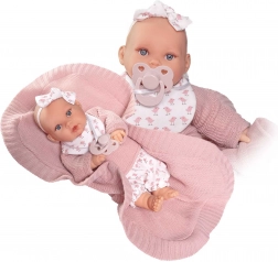 Realistyczna Lalka Kika z Dźwiękami i Miękkim Ciałem 27 cm