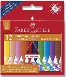 Plastikowe kredki 12 szt. FABER-CASTELL